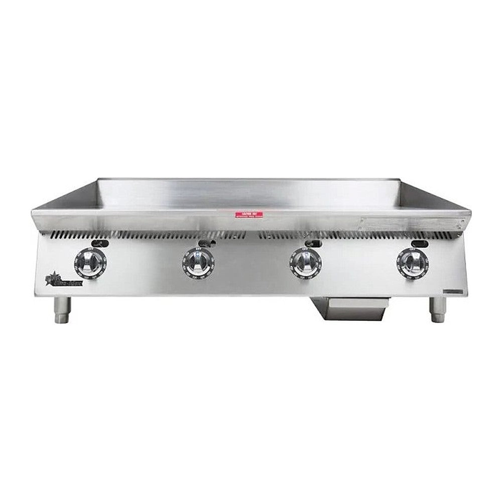 Star 848TA 48" Ultra-Max gas griddle with polished steel plate (view 2)