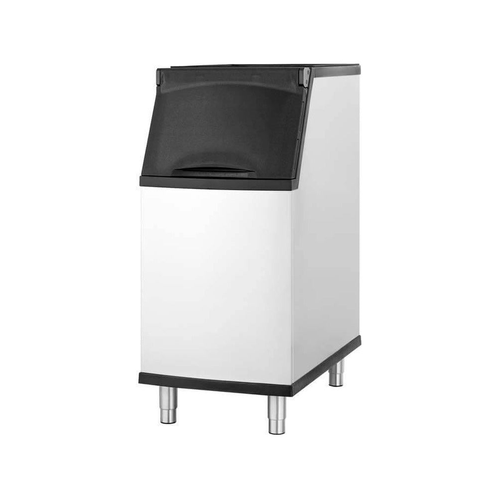 True TIB-422-A 22-inch 360 lb ice storage bin, front angle view