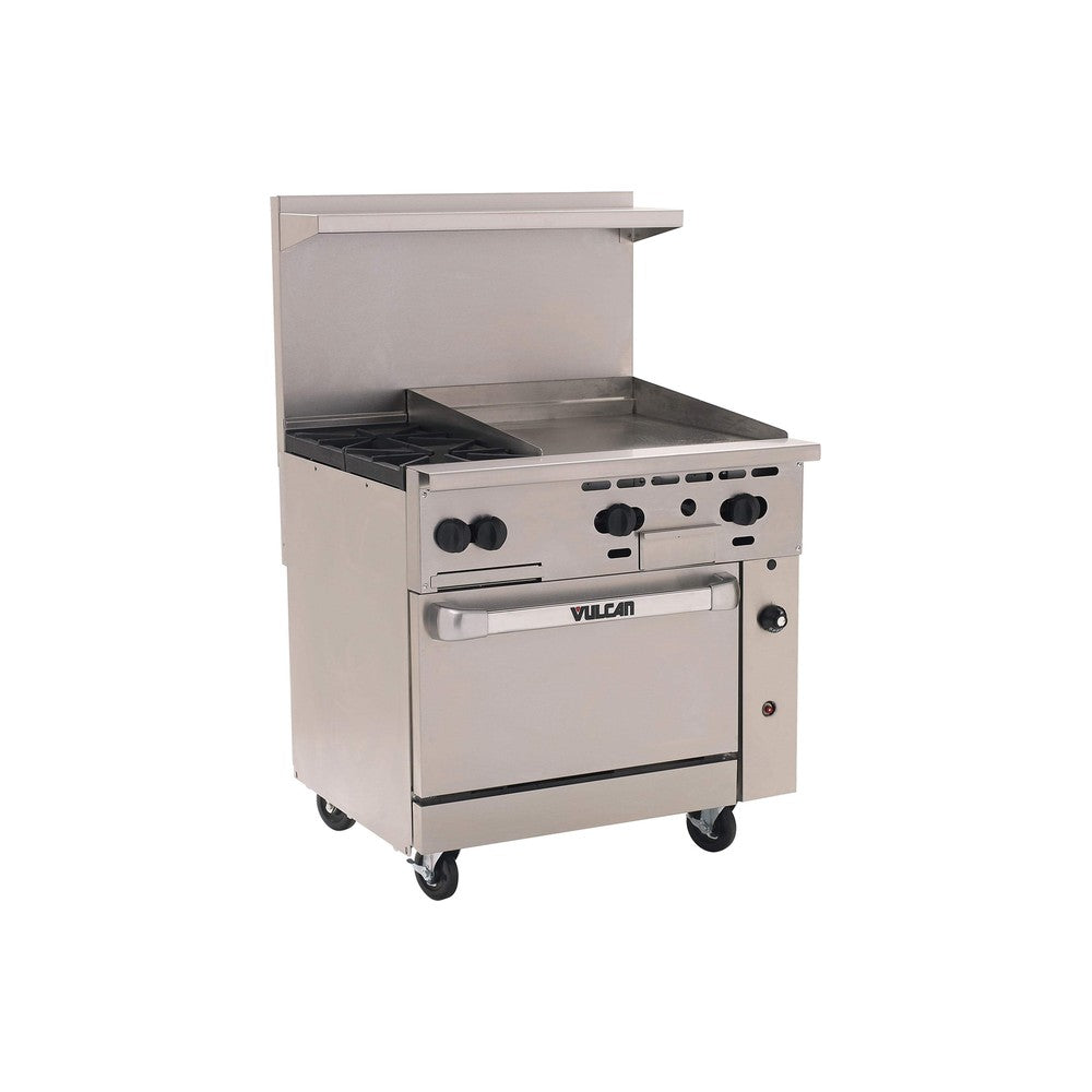 Vulcan 36S-2B24GN 36" natural gas restaurant range