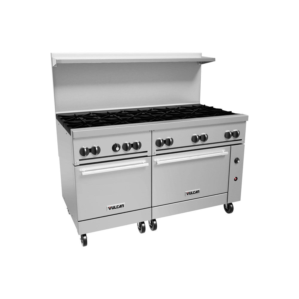 Vulcan 60SS-10BN 60" natural gas restaurant range, view 3