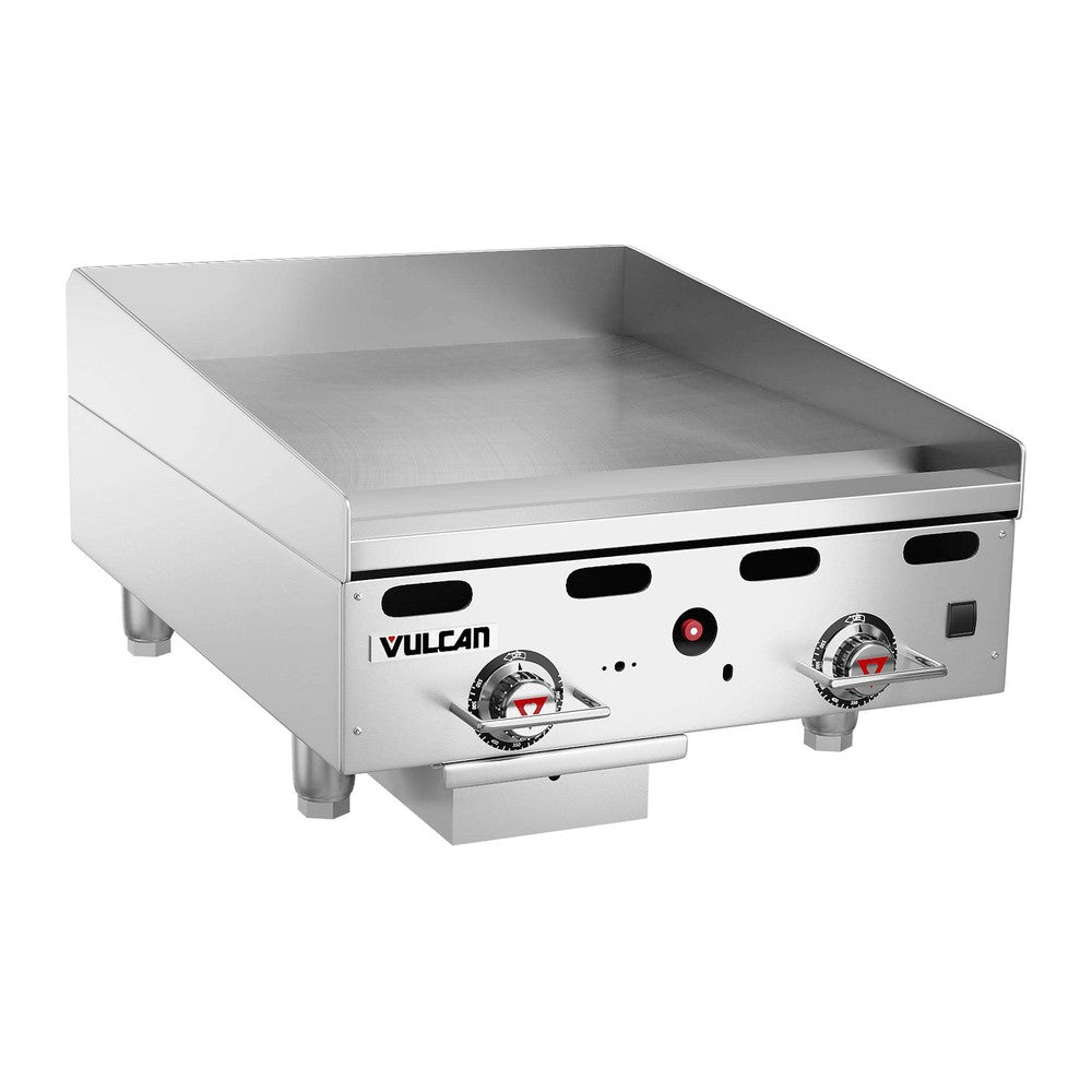 Vulcan MSA24-101 24" countertop gas griddle, view 2
