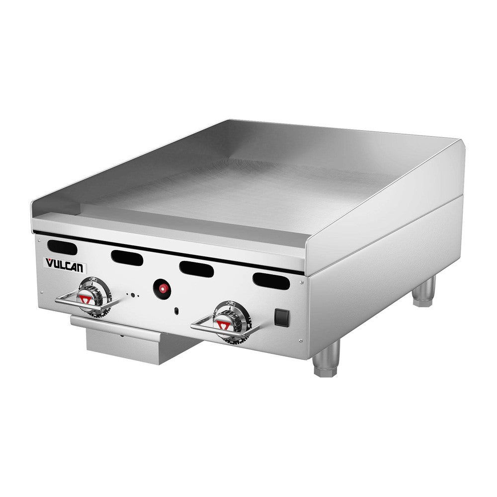 Vulcan MSA24-101 24" countertop gas griddle, view 3