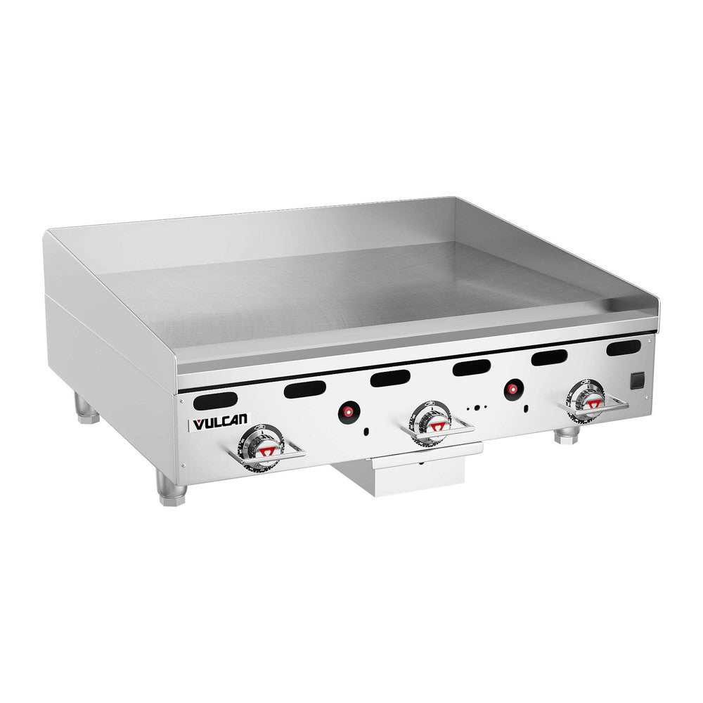 Vulcan MSA36-101 36" countertop gas griddle, view 3
