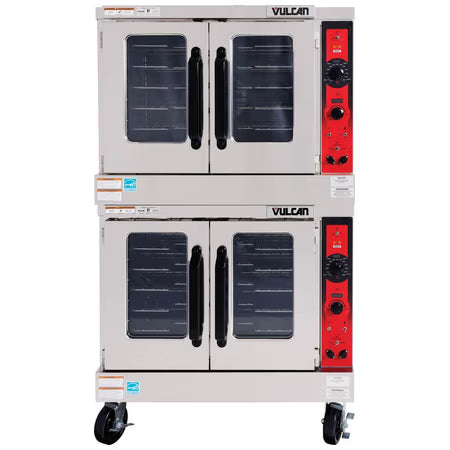 Vulcan VC55GD, 100,000 BTU Gas Double Deck Convection Oven, Solid State Controls