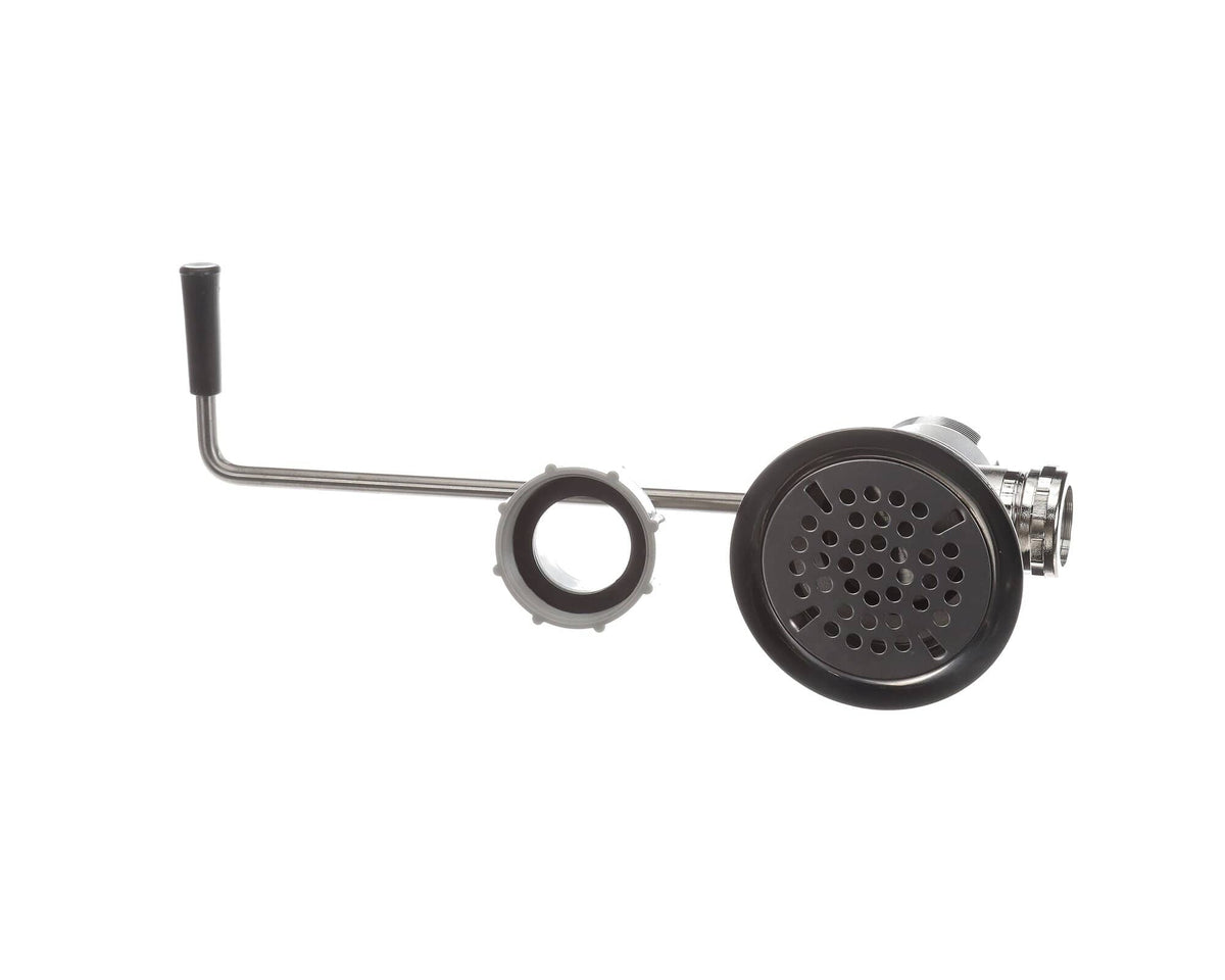 Wasserstrom THDOWAS, Drain Valve with Twist Lever Handle and Overflow Outlet