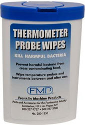 fmp thermometer probe wipes