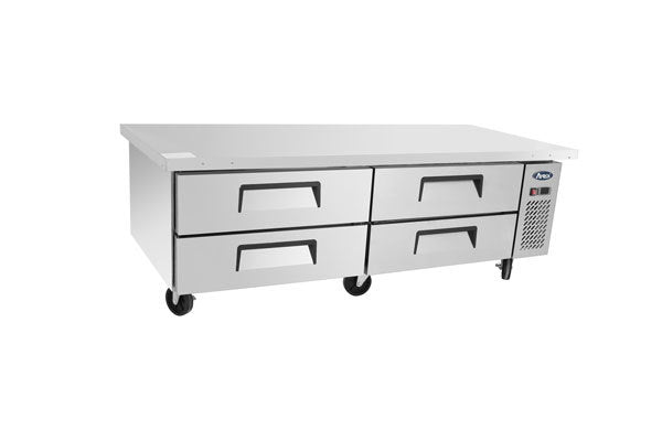 Atosa MGF8454GR, 76" (4) Drawer Refrigerated Chef Base