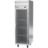 Beverage Air HR1HC-1G, 26" Horizon Top Mount Reach-in Refrigerator Glass Door