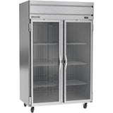 Beverage Air HR2HC-1G, 52" Horizon Top Mount Reach-In Refrigerator