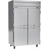 Beverage Air HR2HC-1HS, 52" Half-Solid Double Doors Reach-in Refrigerator