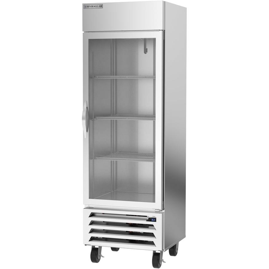 Beverage Air HBR19HC-1-G, 27 1/4” Horizon Bottom Mount Reach-In Refrigerator