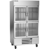 Beverage Air HBR44HC-1-HG, 47" 	Horizon Series Glass Half-Door Bottom Mount Refrigerator