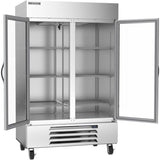 Beverage Air HBR49HC-1-G, 52" Horizon Series Glass Door Bottom Mount Refrigerator