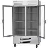 Beverage Air RB44HC-1G, 47"  Glass Door Vista® Bottom Mount Reach-in Refrigerator
