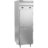 Beverage Air PRF12-12HC-1HS, 26 5/8" P-Series Solid Half Doors Dual Temps Refrigerator/Freezer