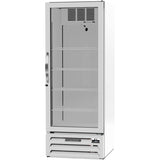 Beverage Air MMF12HC-1-W, 24 1/8" White Hinged Single Glass Door