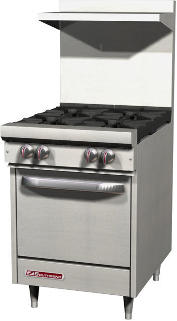 Southbend S24E, 24" Wide Gas Restaurant Range