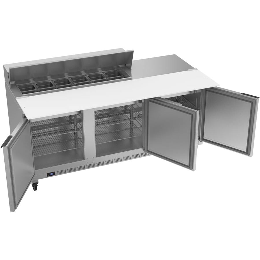Beverage Air SPE72HC-12C, 72" Sandwich Prep Table With 17” Cutting Board