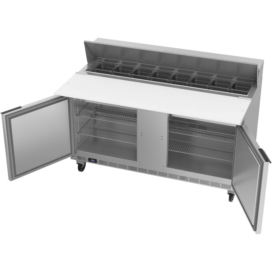 Beverage Air SPE60HC-16C, 60" Sandwich Prep Table With 17” Cutting Board