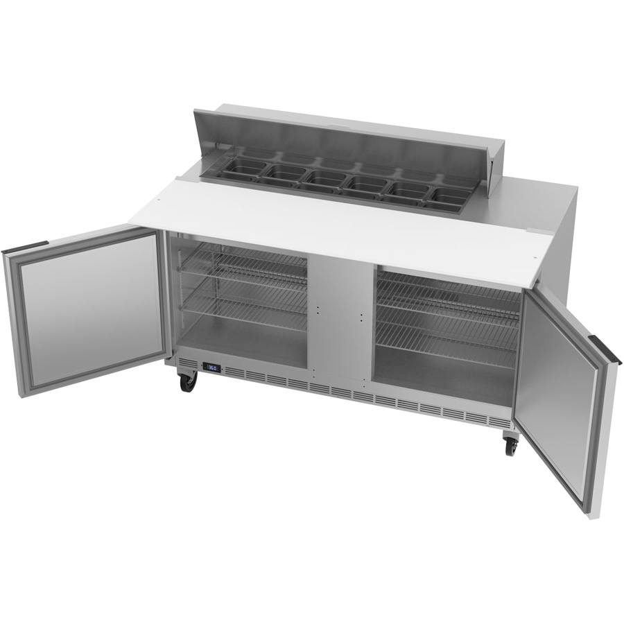 Beverage Air SPE60HC-12C, 60" Sandwich Prep Table with 17” Cutting Board
