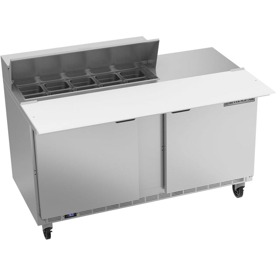 Beverage Air SPE60HC-10C, 60" Sandwich Prep Table with 17” Cutting Board