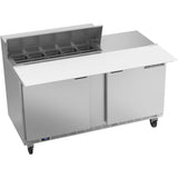 Beverage Air SPE60HC-10C, 60" Sandwich Prep Table with 17” Cutting Board