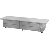 Beverage Air WTRCS96HC-108, 108" Four Drawer With Extended Top Chef Base Refrigerator