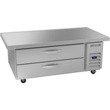 Beverage Air WTRCS52HC-60, 60" Two Drawer With Extended Top Chef Base Refrigerator