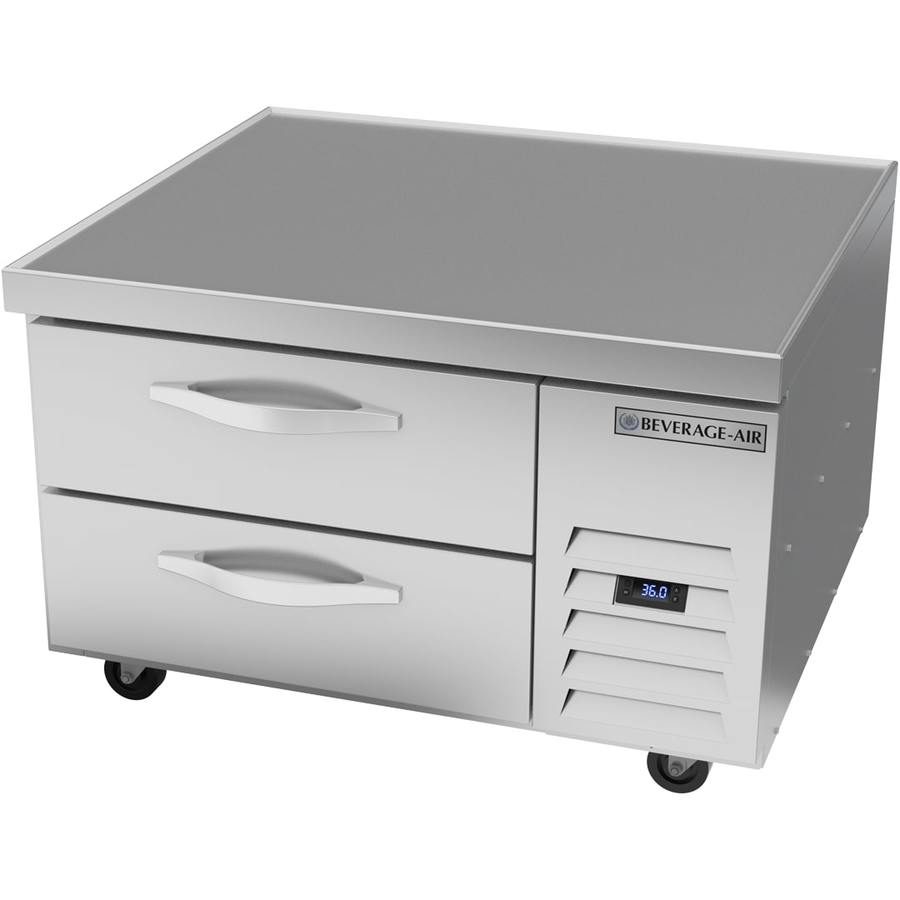 Beverage Air WTRCS36HC, 36" Two Drawer Chef Base Refrigerator