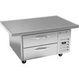 Beverage Air WTRCS36HC-48, 48" Two Drawer With Extended Top Chef Base Refrigerator