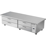 Beverage Air WTFCS84HC-89, 89" Four Drawer With Extended Top Chef Base Freezer