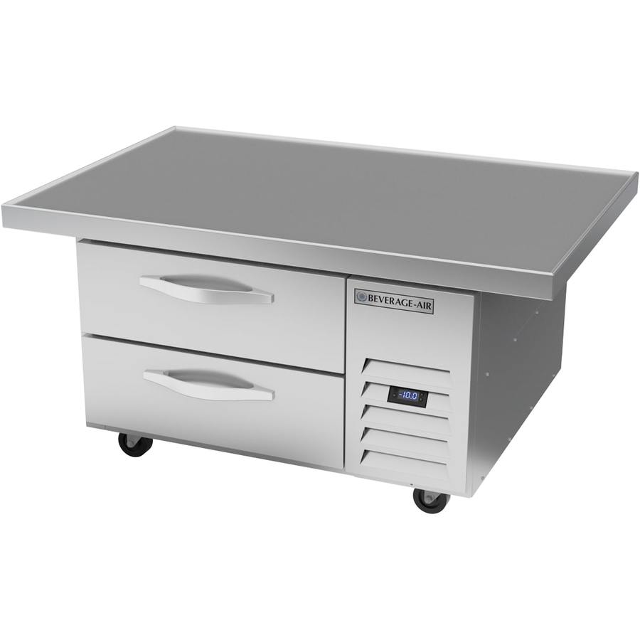 Beverage Air WTFCS36HC-48, 48" Two Drawer With Extended Top Chef Base Freezer