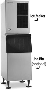 Hoshizaki KM-520MAJ, 556 Lbs Ice/24Hr, Crescent Cube Ice Machine, Air Cooled