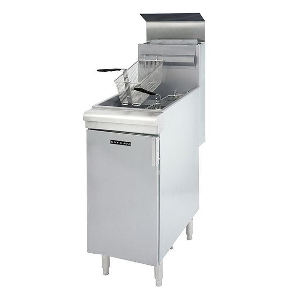 Black Diamond BDGF-120, 120K BTU Gas Deep Fryer NG