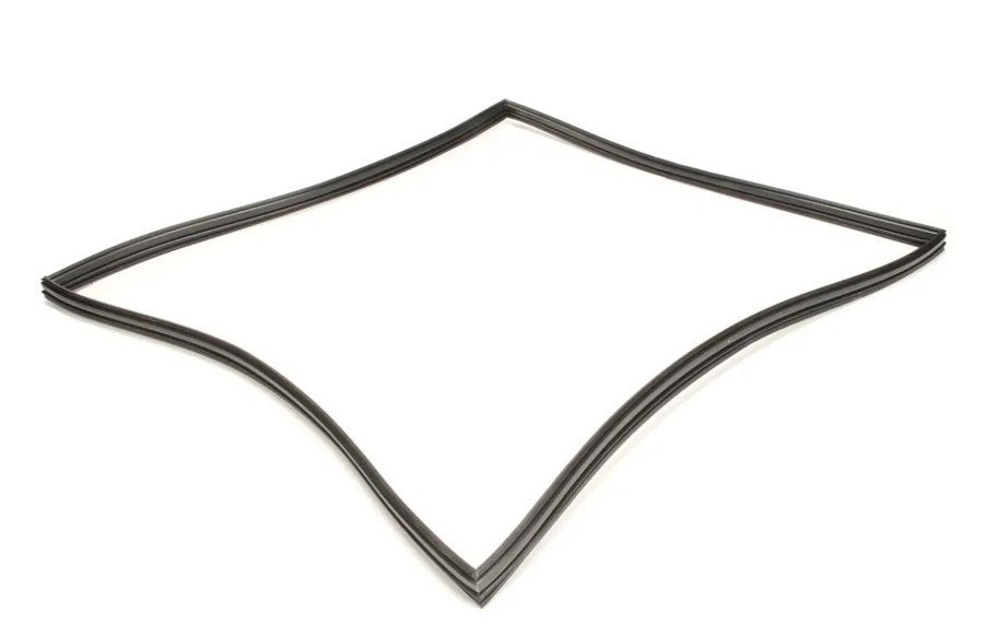True 810758, Door Gasket, Bottom, Black, 27 9/32" x 25 17/32", T-28-2G2PT