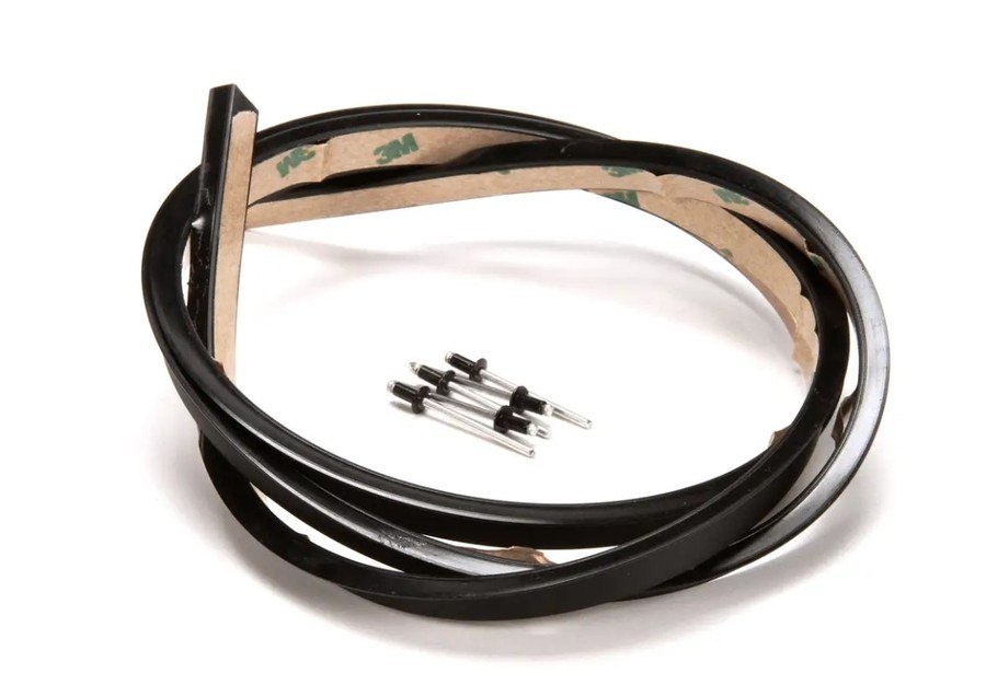 True 870314, Lid Gasket Kit, Black, L-Shaped, 60-3/4" x 1/2", TD/TM-65
