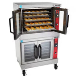Vulcan VC44GD, 88,000 Btu Gas Double Deck Convection Oven w/ Solid State Controls