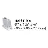 Manitowoc Ice IYP0420A, 22" Air Cooled Indigo NXT™ Half Dice Cube Ice Machine, 437 Lb