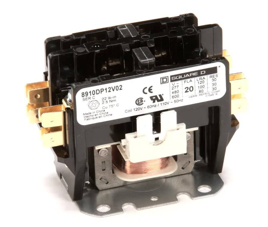 CMA 15504.00, Motor Contactor 20 AMP 2Pole 1