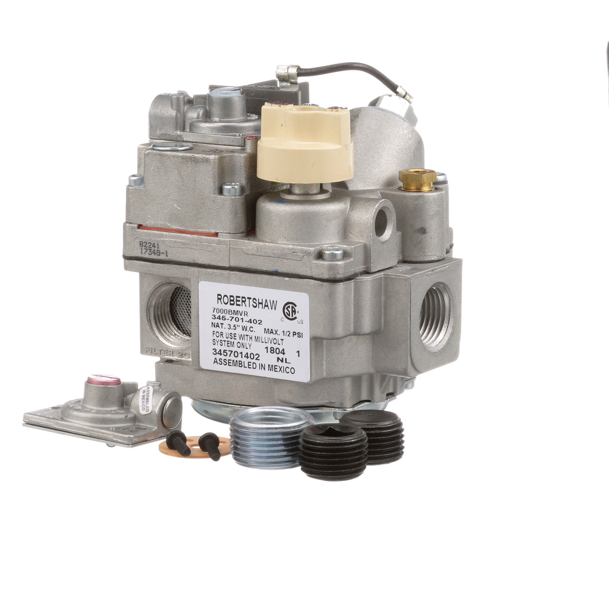 Replacement 1/2 in. Millivolt LP Gas Combination Safety Valve for Vulcan 00-410841-00023