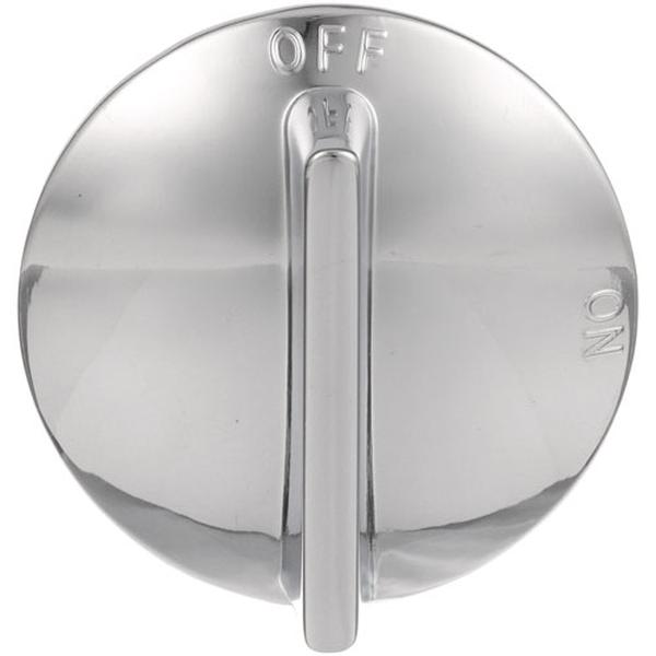 American Range 10420, Knob, Off-On, Chrome