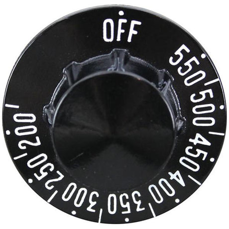 Pitco 60159801-C, Thermostat Knob, Off/200-550F