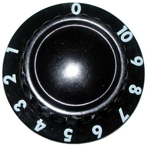 APW 56505, Thermostat Dial Knob, Black, 1-10