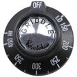 Royal Range 1517, Thermostat Dial Knob, Off-Lo-150-400-Hi, Black