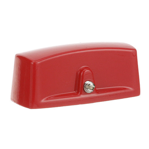 Mavrik 221432, 2-1/8" Red Metal Burner Valve Knob