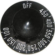 Groen 128525, Thermostat Knob, Robertshaw, 100-450 Degree F