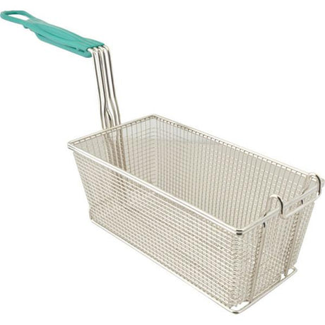 Imperial 2035, Twin Fryer Basket, Half Size, Blue Coated Handle, Front Hook
