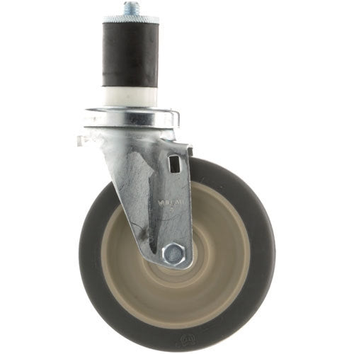 Allpoints 262406, SWIVEL STEM CASTER 5 W  1-5/8 OD TUBING