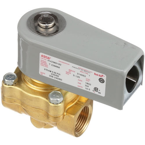 Hobart 00-089445-00002, SOLENOID - 240V 3/4