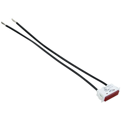 Vulcan 00-411496-000E4, SIGNAL LIGHT 3/8" X 1-5/16" RED 250V